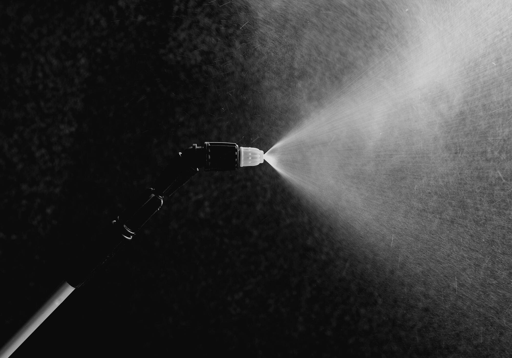 Industrial pressure washer, nozzle